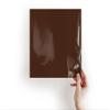 3M 7125 Deep Mahogany Brown Gloss Permanent Adhesive Vinyl Roll for Craft and Sign Cutters (12in x 5ft Roll) view 2