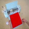 ORACAL 8300 Transparent Red Orange Gloss Permanent See Through Adhesive Vinyl Roll for Craft and Sign Cutters (12in x 5ft Roll) view 3