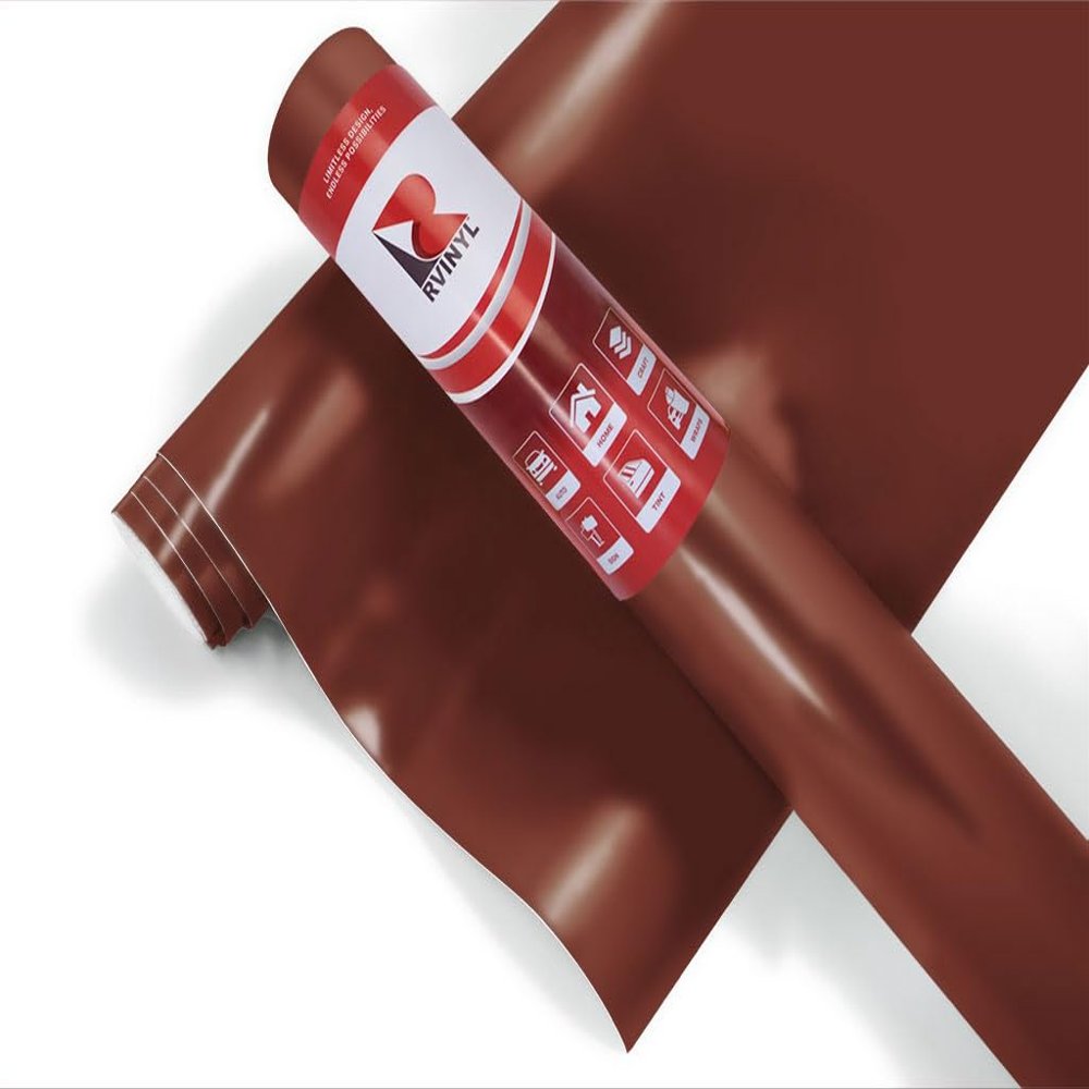 3M 3630 Translucent Rust Brown Matte Permanent Adhesive Vinyl Roll for Craft and Sign Cutters (12in x 5ft Roll)