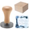 Custom Ice Cube Stamp,Ice Press 304 Stainless Steel Stamps Design Branding for DIY Crafting Cocktails Whiskey Mojito Drinks Bar Making (1" x2.54cm) view 1