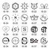 Custom Ice Cube Stamp,Ice Press 304 Stainless Steel Stamps Design Branding for DIY Crafting Cocktails Whiskey Mojito Drinks Bar Making (1" x2.54cm) view 4