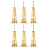 EXCEART 6pcs Felt Doll Display Stand Sturdy Support Base for Crochet Dolls Showcase Holder for Desktop and Tabletop Use view 1