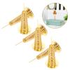 EXCEART 6pcs Felt Doll Display Stand Sturdy Support Base for Crochet Dolls Showcase Holder for Desktop and Tabletop Use view 4