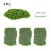 MECCANIXITY Static Grass, Nylon Artificial Grass Powder 3mm 4 x 30g Artificial Grass Fake Grass Tuft Model for Train Landscape Railway Sand Ground,Yellow Green, Pack of 4 view 2