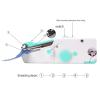 Cordless Handheld Sewing Machine, Lightweight and Portable Sewing Machine with Ary Kit, Fit for Beginners, Blue view 3