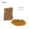 MECCANIXITY Static Grass, Nylon Artificial Grass Powder 5mm 2 x 30g Artificial Grass Fake Grass Tuft Model for Train Landscape Railway Sand Ground,Winter Grass, Pack of 2 view 2