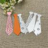 Dies for Card Making Template,10.7x7.6cm Necktie Metal Cutting Dies Mold Round Hole Label Tag Scrapbook Paper Craft view 4
