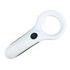 ZTBH Microscope Accessories Kit 4X 60mm Handheld Jeweler Magnifier Currency Detecting Magnifying Glass with LED UV Lights Optical Glass Loupe Microscope Slides view 1