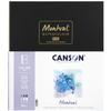 Canson C20A Sketchbook - Monbal Watercolor Paper Acid-Free Paper - F10 Size, 15 Sheets view 1