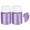 uxcell 2pcs 30g/1oz Mica Powder Natural Resin Epoxy Pigment Powders for Casting Resin, Car Paint, DIY Arts and Crafts, Purple view 1
