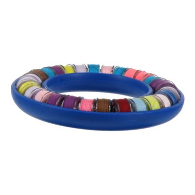 28pcs Bobbin Holder with Silicone Bobbins Portable Storage Container for Sewing Accessories and Flexible Design Organizer for Easy Crafting and Storage
