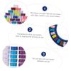 28pcs Bobbin Holder with Silicone Bobbins Portable Storage Container for Sewing Accessories and Flexible Design Organizer for Easy Crafting and Storage view 3