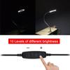 ZTBH Microscope Accessories Kit Flexible Soldering Iron Clip USB 3X Illuminated Magnifying Glass Lighting Table Clamp Repairing Helping Magnifier Welding Loupe Microscope Slides view 4
