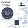 FREEBLOSS DIY Coaster Making Kit with Instructions - Beginner Sashiko Fabric Embroidery Coasters for Adults - Housewarming Gift view 3