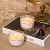 SUPMIND 4oz Clear Candle Jars (15 Pack) - Small Wide Mouth Glass Jars with Bamboo Lids, Ideal for Candle Making Business view 3
