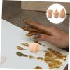 VILLCASE 9pcs DIY Mushroom Acorn Shoots Wood Crafts Unfinished Decorations for Painting Projects view 3