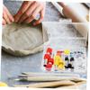 RORPOIR 40pcs Stainless Steel Mini Round Pottery and Polymer Clay and Indentation Molds for Crafts and Jewelry Making view 3