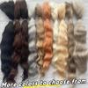 NineTribe Basics Mohair for Making Doll Wig,Curly Hair Mohair DIY for Doll Hair Handmade Replacement Wig,DIY Craft Materials (A7-10g) view 3