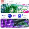 Large Feathered Wings Diamond Painting Kits for Adults,DIY 5D Diamond Art for Beginner Kits,Gem Art Diamond Dots Crafts Diamond Painting Embroidery Cross Stitch Kits,for Home Decor 60x120cm/24x48in view 3