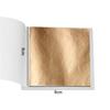 100 Sheets Gold Foil Paper Art Gold Foil Sheets Thin Gold Leaf Sheets Gold Foil Paper Craft for Arts Painting Gilding Crafting Decoration, 3.15 x 3.15 Inches (Champagne Gold) view 3