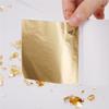 100 Sheets Gold Foil Paper Art Gold Foil Sheets Thin Gold Leaf Sheets Gold Foil Paper Craft for Arts Painting Gilding Crafting Decoration, 3.15 x 3.15 Inches (Champagne Gold) view 4