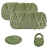 Chunky Yarn for Arm Knitting, guofa 4.4LBS Soft Fleece Yarn for Throw Blanket Pillow, Hand Knitting Bag, Cat Bed and DIY Home Decorations view 1