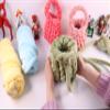 Chunky Yarn for Arm Knitting, guofa 4.4LBS Soft Fleece Yarn for Throw Blanket Pillow, Hand Knitting Bag, Cat Bed and DIY Home Decorations view 4