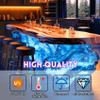 Deep Pour Epoxy Resin - 1.5 Gallon Crystal Clear Resin Epoxy Kit for 2-4" Pour Depths: Not Yellowing and No Bubble Self Leveling, for River Tables, Flower Preservation, and Mold Crafts Mix 2:1 Ratio view 2