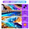 Deep Pour Epoxy Resin - 1.5 Gallon Crystal Clear Resin Epoxy Kit for 2-4" Pour Depths: Not Yellowing and No Bubble Self Leveling, for River Tables, Flower Preservation, and Mold Crafts Mix 2:1 Ratio view 4