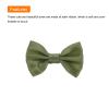 MECCANIXITY 50pcs Olive Green Bow Ties 1.5" x 1" Mini Bowknot for Crafting Little Satin Bow Bulk for DIY Sewing Scrapbooking Wedding Gift Present Home Decoration view 4