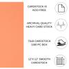 PA Paper Accents Muslin Cardstock 12" x 12" Sherbet, 73lb colored cardstock paper for card making, scrapbooking, printing, quilling and crafts, 1000 piece box view 2