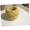 STOBOK Beeswax Candle Wicks Diameter Natural Pre-Waxed for Candle Making Slow Burning No Dripping for DIY Projects and Crafting view 2