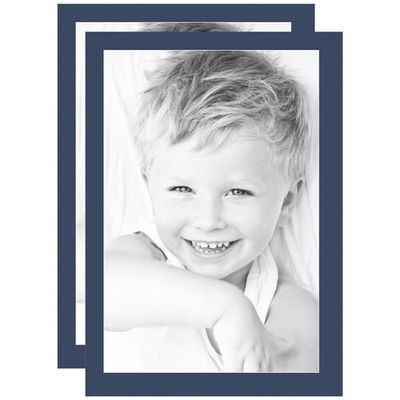 ArtToFrames 20x30 Deep Blue/Midnight Blue Custom Mat for Picture Frame with 16x26 opening size (Mat Only, Frame NOT Included)