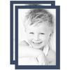ArtToFrames 20x30 Deep Blue/Midnight Blue Custom Mat for Picture Frame with 16x26 opening size (Mat Only, Frame NOT Included) view 1