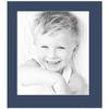 ArtToFrames 12x14 Deep Blue/Midnight Blue Custom Mat for Picture Frame with 8x10 opening size (Mat Only, Frame NOT Included) view 2