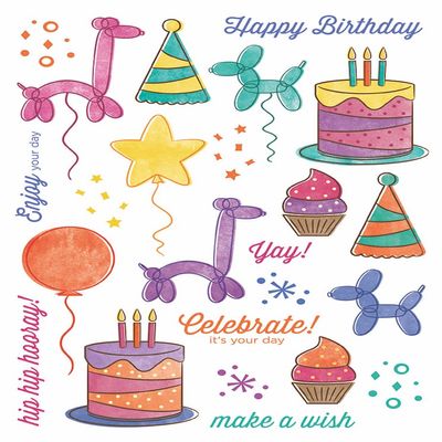 Birthday Party Hero Transfers