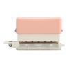 LOCADENCE 6 Hole Paper Puncher, Portable Cute Manual Operation 7mm Punching Depth Desktop Punch Puncher for Crafts, Planners, Binders (Roseate) view 1