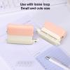 LOCADENCE 6 Hole Paper Puncher, Portable Cute Manual Operation 7mm Punching Depth Desktop Punch Puncher for Crafts, Planners, Binders (Roseate) view 2