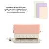 LOCADENCE 6 Hole Paper Puncher, Portable Cute Manual Operation 7mm Punching Depth Desktop Punch Puncher for Crafts, Planners, Binders (Roseate) view 4