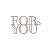 for You Word Die Cuts DIY Sewing Metal Cutting Dies for Handmade Card Making Stencils Festivals Scrapbooking Album Paper Craft Template view 1
