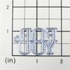 for You Word Die Cuts DIY Sewing Metal Cutting Dies for Handmade Card Making Stencils Festivals Scrapbooking Album Paper Craft Template view 3