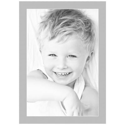 ArtToFrames 16x24 Gray/TV Grey Custom Mat for Picture Frame with 12x20 opening size (Mat Only, Frame NOT Included)