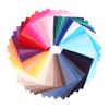 Operitacx 50pcs DIY Cotton Fabric Squares for Patchwork Sewing Handmade Craft Supplies Solid Color Quilting Material for Women and Girls view 1