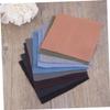 Operitacx 50pcs DIY Cotton Fabric Squares for Patchwork Sewing Handmade Craft Supplies Solid Color Quilting Material for Women and Girls view 3