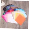Operitacx 50pcs DIY Cotton Fabric Squares for Patchwork Sewing Handmade Craft Supplies Solid Color Quilting Material for Women and Girls view 4