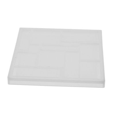 TOPPERFUN Silicone Geometric Puzzle Mold for DIY Crafts Flexible and Non-Stick Epoxy Mold for Creative Projects Fun Family and Friends and Reusable