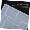 TOPPERFUN Silicone Geometric Puzzle Mold for DIY Crafts Flexible and Non-Stick Epoxy Mold for Creative Projects Fun Family and Friends and Reusable view 3