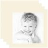 ArtToFrames 16x16 Cream Linen/Ivory Custom Mat for Picture Frame with 12x12 opening size (Mat Only, Frame NOT Included) view 1
