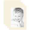 ArtToFrames 12x18 Cream Linen/Ivory Custom Mat for Picture Frame with 8x14 opening size (Mat Only, Frame NOT Included) view 1