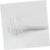 VILLCASE 6pcs Floral Flower Bouquet Holders for Wedding White Bridal Fresh Flower Handle Bases for DIY Arrangements and Centerpieces Water Absorbent Design Lightweight and Compact view 3